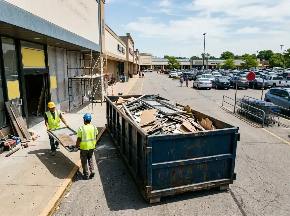 retail-store-renovation-debris-003 — frequently asked questions, Roll-off Dumpster Rentals in Madill, OK